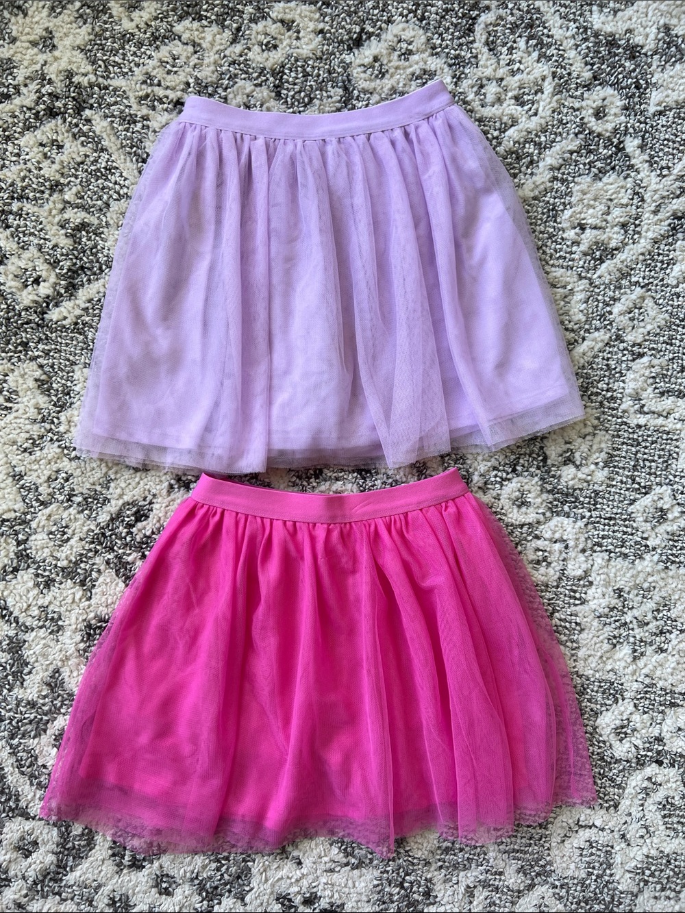 jumping beans Lilac and Hot Pink Tulle Skirt Set